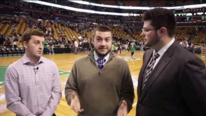 Boston Celtics trade Rajon Rondo Reaction from Garden -- Garden Report Special Edition