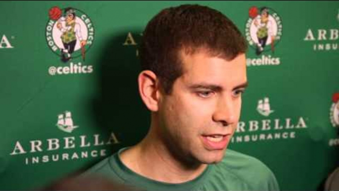 Brad Stevens on the Celtics' Leadership Void & Tyler Zeller