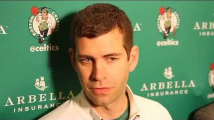 Brad Stevens: "That Playoff Thing is a Long Way Away Still" - Boston Celtics