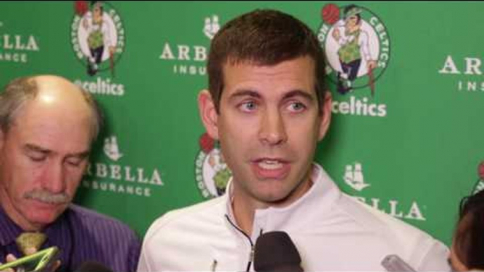 Brad Stevens on Facing the Golden State Warriors & Kevin Durant