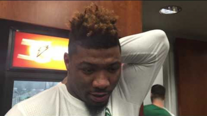 Marcus Smart on Boston Celtics furious run to beat Paul George's Pacers