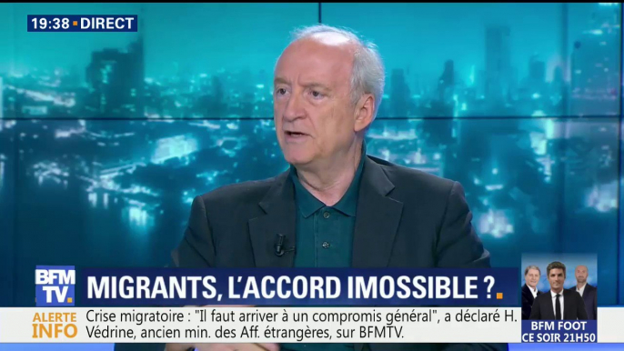 "Il y a un décrochage des peuples par rapport à l'idée européenne", estime Hubert Védrine