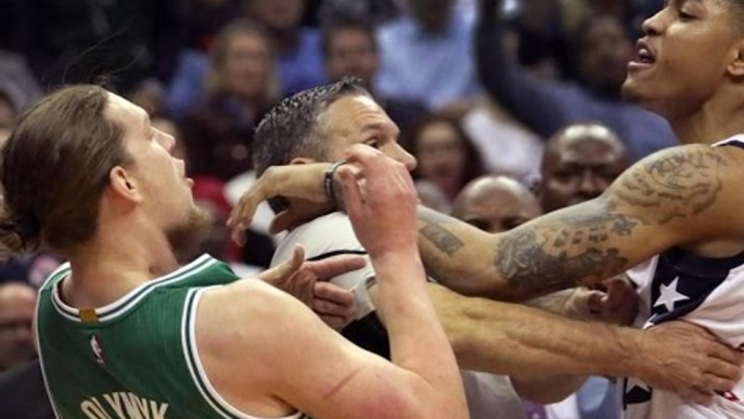 Kelly on Kelly Violence, Kelly Olynyk vs Kelly Oubre Jr. in Celtics vs Wizards Game 3