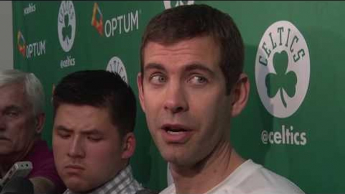 Brad Stevens on Eastern Conference Finals Matchup with Cavaliers, Isaiah Thomas' Maturity