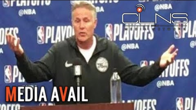 BRETT BROWN compares BEN SIMMONS to LeBron James