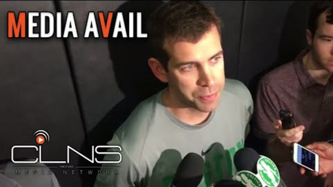 BRAD STEVENS on the Difficulties of Closing Out a Playoffs Series - CELTICS PRACTICE