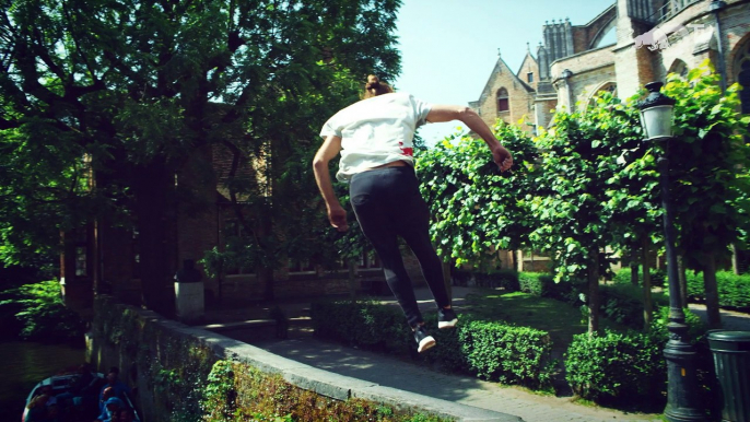 Red Bull in Bruges - What tourists don't see - Bruges, Belgium