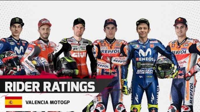 Driver Ratings - Valencia MotoGP