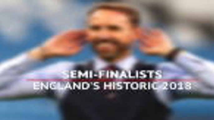 World Cup semi-finalists - England's historic 2018