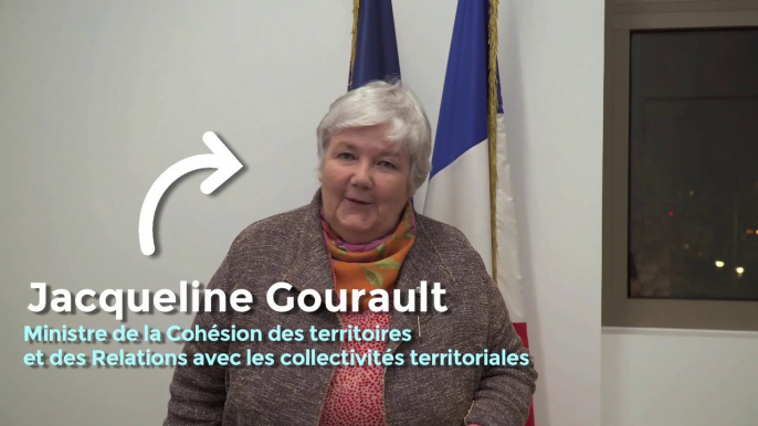 Jacqueline Gourault s'est rendue au Salon des maires et des collectivités locales pour représenter "ce grand ministère, porte d'entré unique pour les élus locaux".