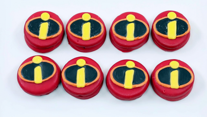 THE INCREDIBLES 2 LOGO COOKIES - NERDY NUMMIES