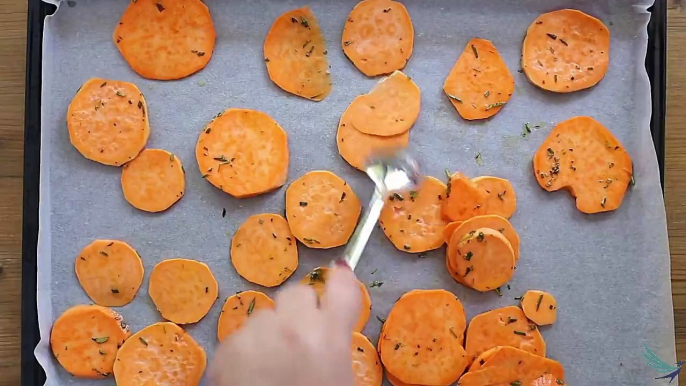 Homemade Sweet Potato Chips