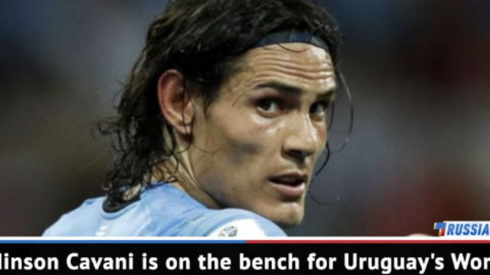 Cavani benched for Uruguay quarter-final