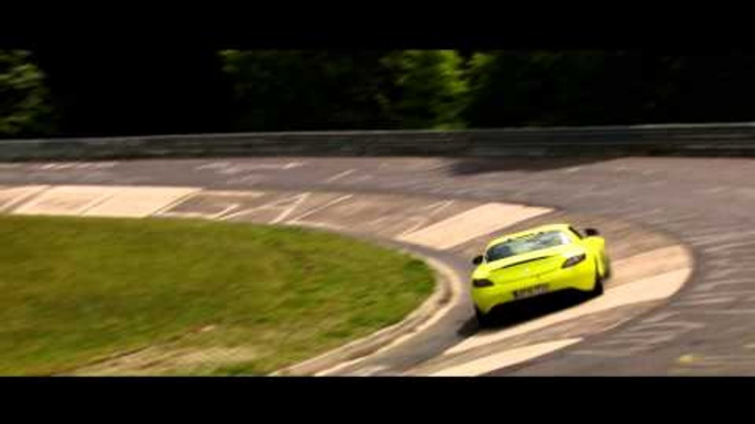 Mercedes Benz SLS AMG Coupe Electric Drive - Record Nurburgring Lap | AutoMotoTV