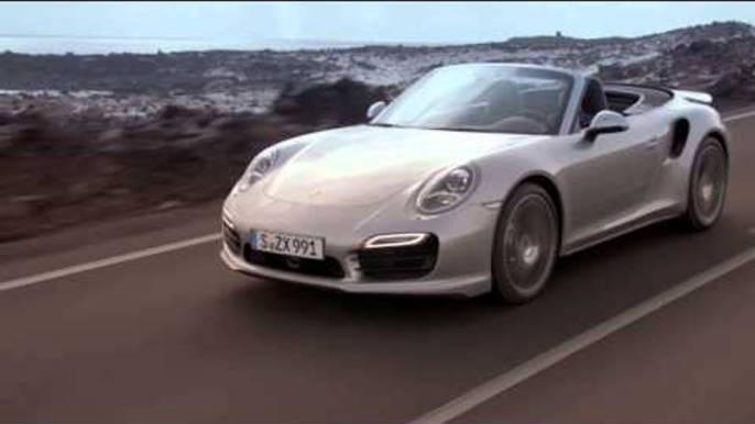 Porsche 911 Turbo Cabriolet and  911 Turbo S Cabriolet Trailer | AutoMotoTV