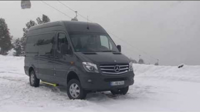 Mercedes-Benz Winter Workshop 2013 - Mercedes-Benz Sprinter 316 BlueTec 4x4 | AutoMotoTV