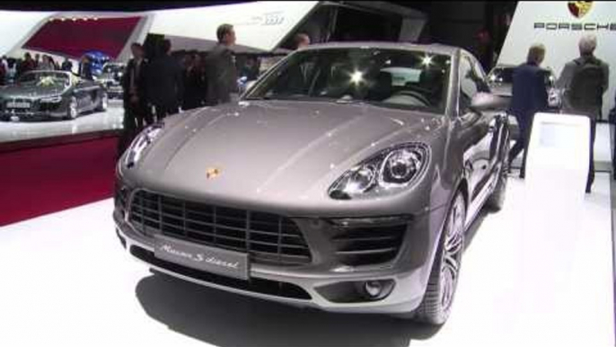 Porsche Macan S Diesel Premiere at Geneva Auto Show 2014 | AutoMotoTV