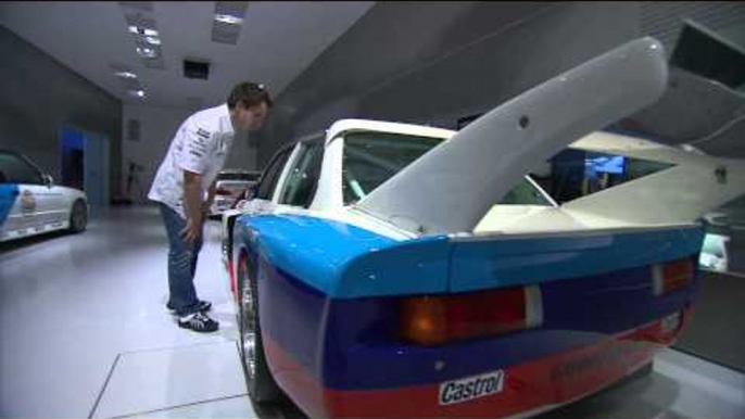 New BMW DTM Driver Timo Glock at the BMW Headquarter