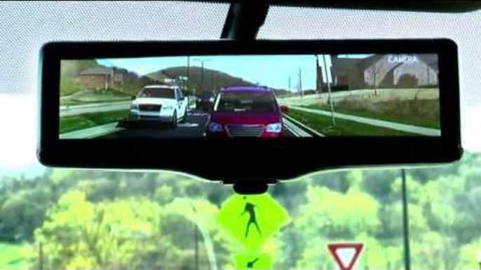 Take a look at Nissan's Smart Rearview Mirror | AutoMotoTV