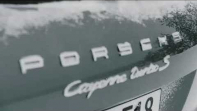 Porsche Cayenne Turbo S Exterior Design on the Snow | AutoMotoTV