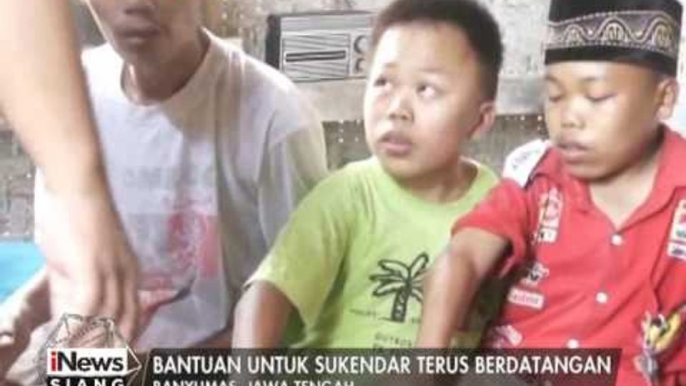 Kebahagian Sukendar bertambah karena bantuan untuk keluarganya terus berdatangan - iNews Siang 15/03