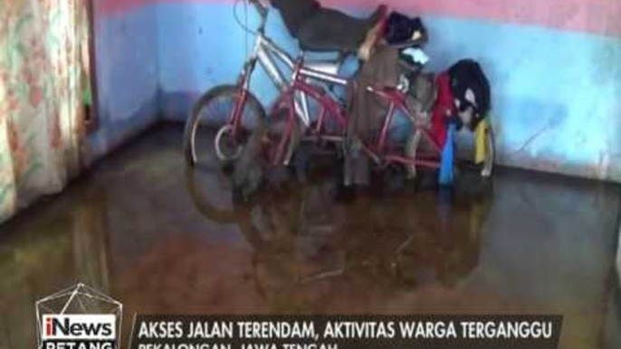 Dampak banjir rob, akses jalan terendam, aktivitas warga terganggu - iNews Petang 25/02