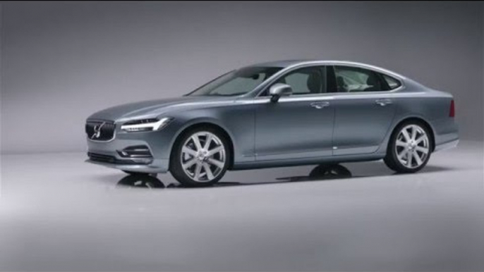 The new Volvo S90 Exterior Design | AutoMotoTV