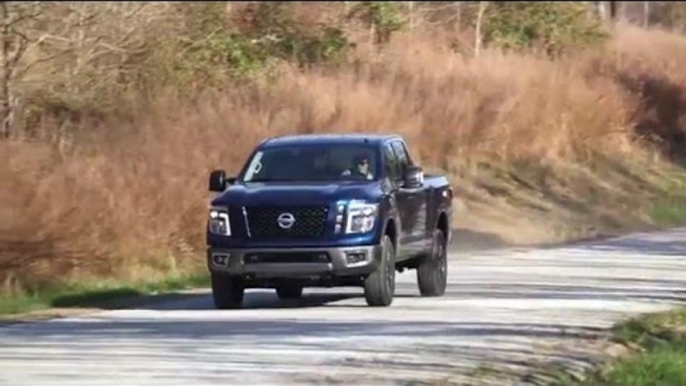 Nissan TITAN XD equipped with the 5.6L Endurance V8 pro-4x Road Driving Video Trailer | AutoMotoTV