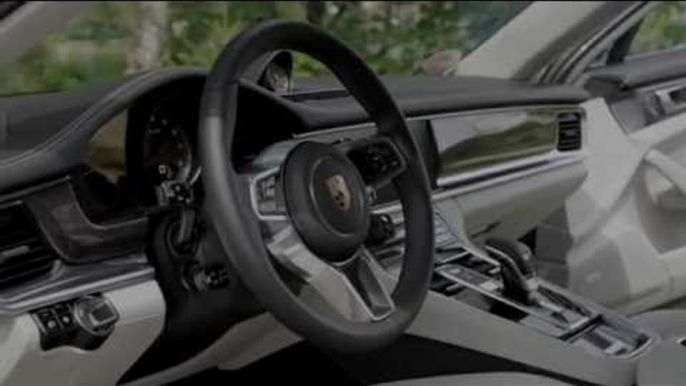 Porsche Panamera Turbo Interior Design in Black | AutoMotoTV