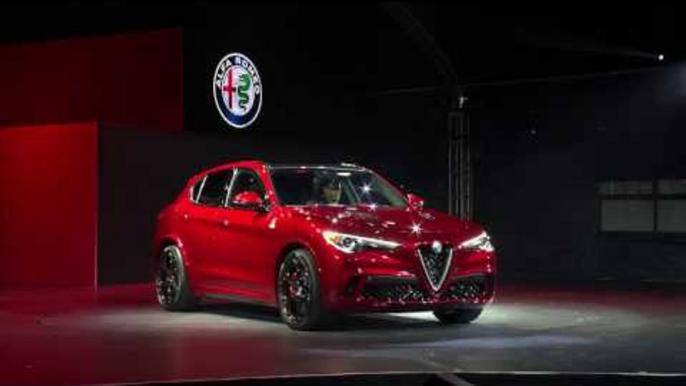 2018 Alfa Romeo Stelvio World Premiere | AutoMotoTV