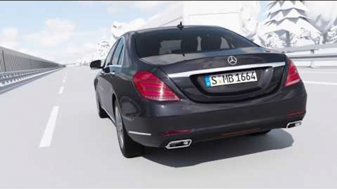 The new Mercedes-Benz S-Class - Active Brake Assist with Congestion emergency braking function