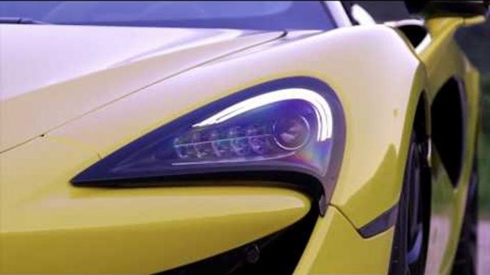 McLaren 570S Spider Design in Sicilian Yellow | AutoMotoTV