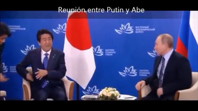 Reunión entre Putin y Abe Japón está dispuesto a poner fin a su disputa territorial