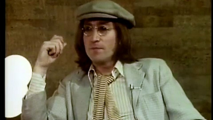 JOHN LENNON talks of BEATLES Reunion 1975