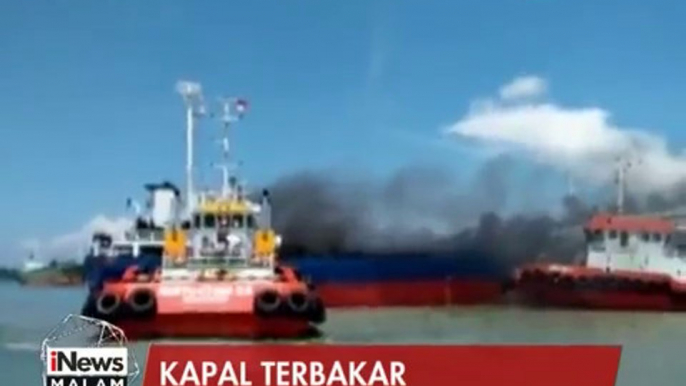 Video Detik-detik Kapal KM Asia Prima Terbakar di Pelabuhan Tanjung Peral - iNews Malam 05/05