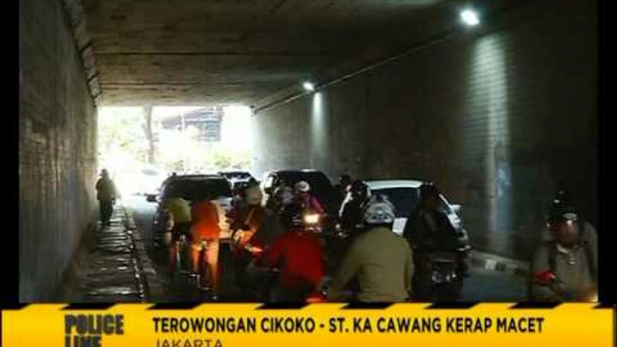 Uji Coba Pemberlakuan Satu Arah Di Jalan Akses Trowongan Cawang - Police Line 11/08