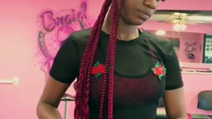 Her cornrows make her look like a princess by Braid BarbieIG:  For more, follow us on Instagram: