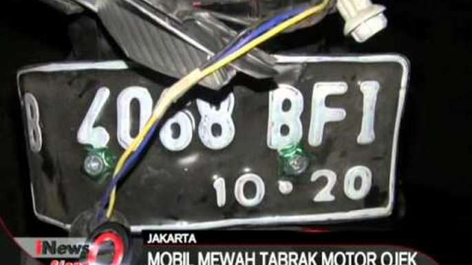 Kecelakaan mobil mewah dan motor kembali terjadi di Daan Mogot, 4 tewas - iNews Siang 08/02