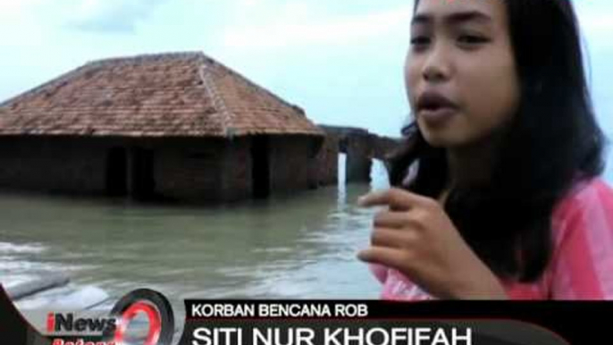 Banjir ROB menenggelamkan akses jalan - iNews Petang 11/02