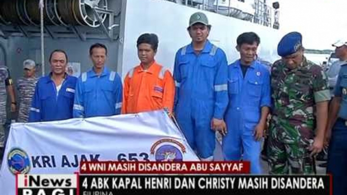 4 ABK kapal Hendri dan Christy masih disandera kelompok Abu Sayyaf - iNews Pagi 02/05