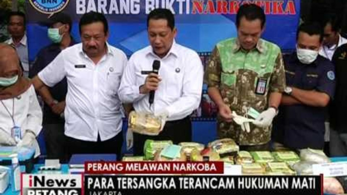 BNN hari ini musnahkan barang bukti 74 Kg sabu dan 88 ribu ekstasi - iNews Petang 31/08