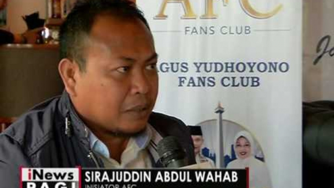 Pendukung Agus Yudhoyono dirikan AFC, Agus Fans Club - iNews Pagi 27/09