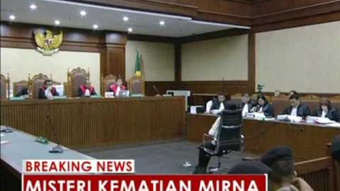 Mirna meninggal bukan karena Sianida, ciri-ciri kematian bukan keracunan - iNews Breaking News 20/10