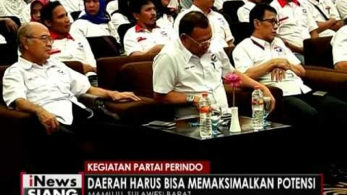 HT : Pembangunan hanya di kota-kota besar dan terjadi Kesenjangan Sosial - iNews Siang 17/11