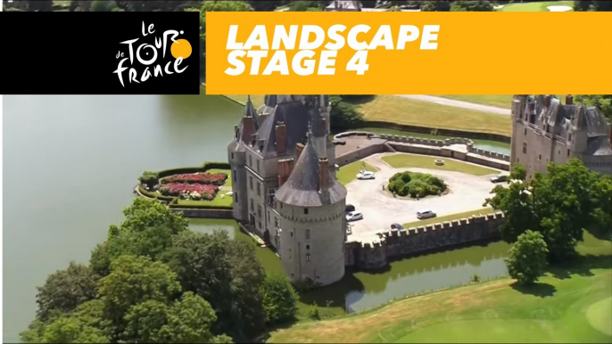 Paysages du jour / Landscapes of the day - Étape 4 / Stage 4 - Tour de France 2018