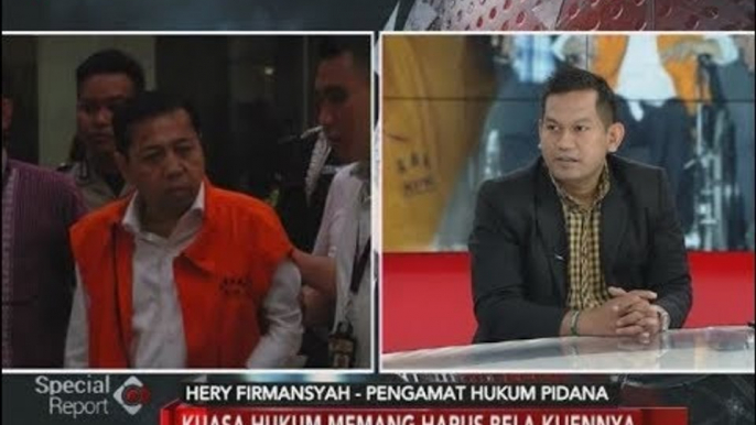 Kuasa Hukum Setnov Harus Tetap Gunakan Etika Saat Membela - Special Report 20/11