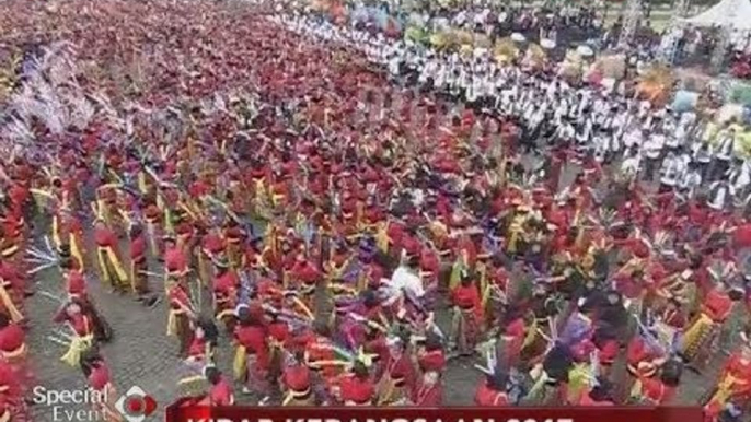 Aksi Tari Massal Ondel-ondel Budaya Betawi Dalam Kirab Kebangsaan - Special Event 26/11