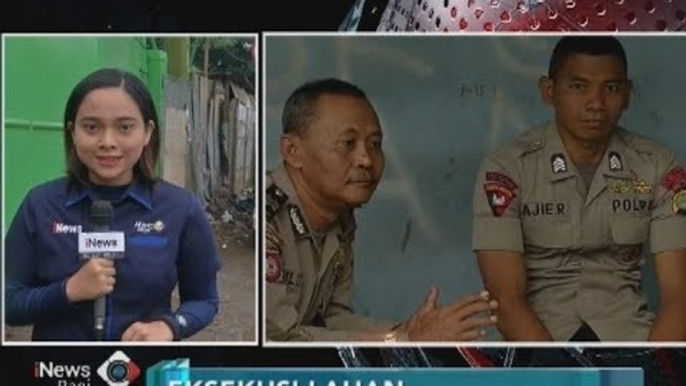 Pasca Ricuh Eskekusi Lahan, Polisi Masih Berjaga di Kawasan Rawamangun - iNews Pagi 30/01