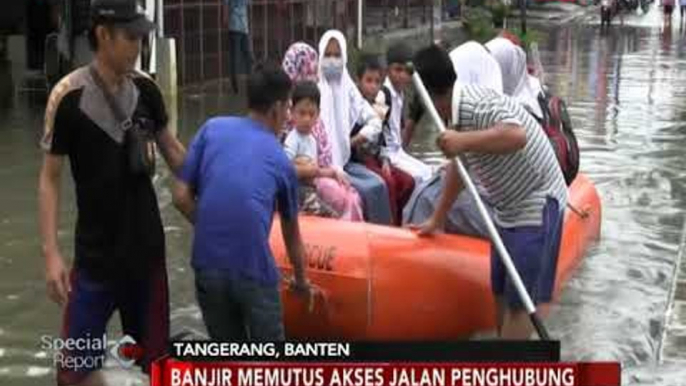 Terendam Banjir, Akses Jalan Penghubung Kota Tangerang Terputus - Special Report 05/03