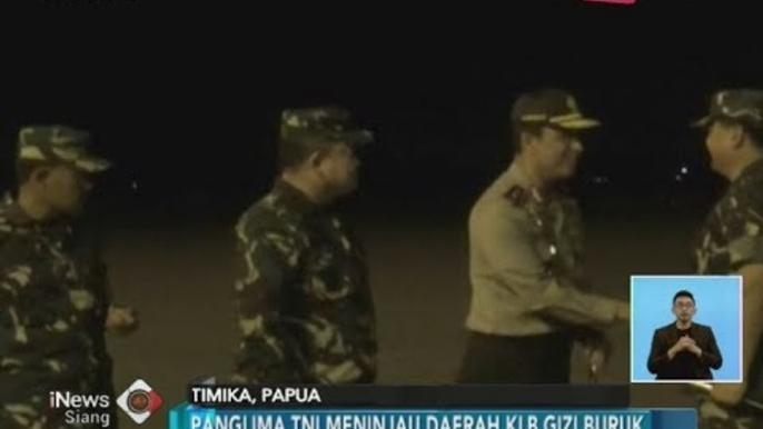 Panglima TNI Tinjau Kondisi Ratusan Korban KLB Wabah Campak di Asmat - iNews Siang 01/02